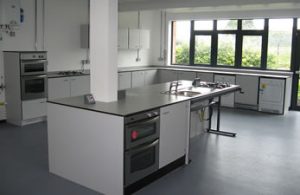 Special needs furniture for schools food technology room