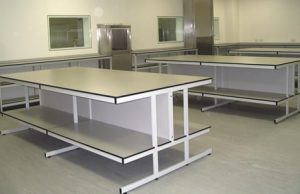 Clean room lab furniture furniture with trespa worktops