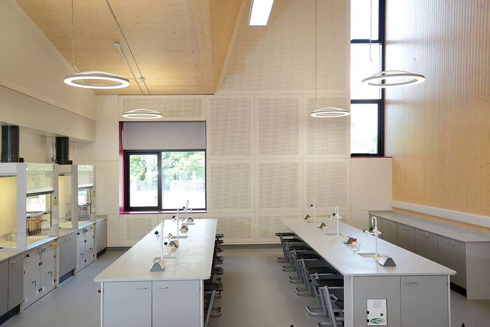 Charterhouse school science lab, practical area.
