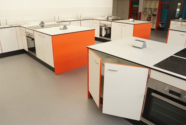 The Lakes School Food Tech Room