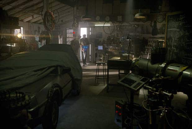 Laboratory from back to the future.