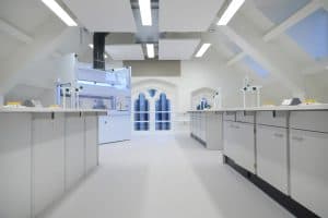 Modern laboratory in hospital.