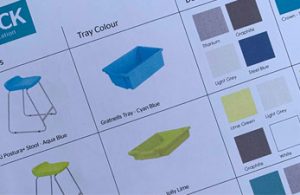 School colour suggestions for stools and trays