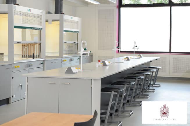 Charerhouse School science laboratory fume cupboards