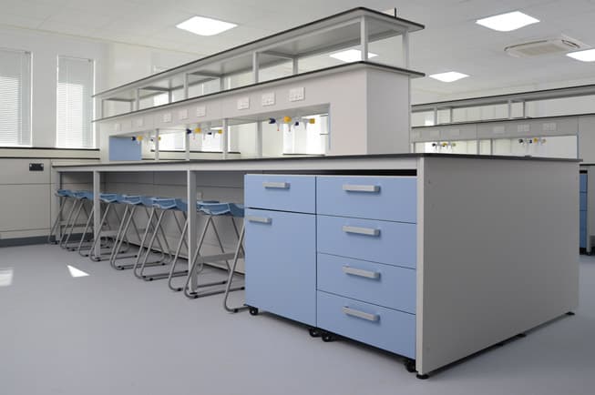 Mobile laboratory furniture for the University of Kent