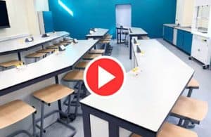 School science lab refurbishment for Carlton Academy