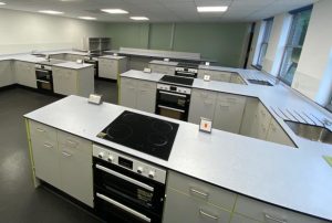 School Refurbishment - Completed Food Technology Classroom