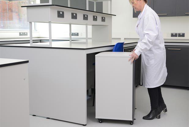 Mobile laboratory benches