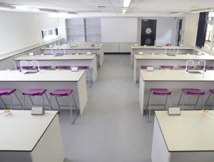 Science lab refurbishment at Slough & Eton C of E College