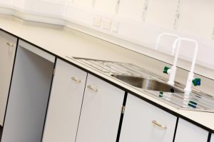 Laboratory cupboards and benching