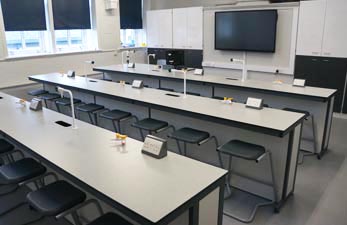 Science Laboratory Furniture at Bacup & Rawtenstall School