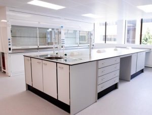 Fit out of wet lab area for Sygnature Discovery