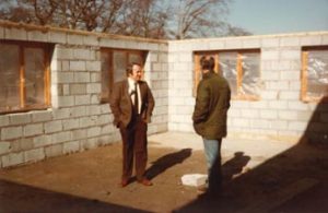klick technology archive image of claverton road site meeting with len whitehurst