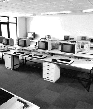 klick technology archive photo of computer benching
