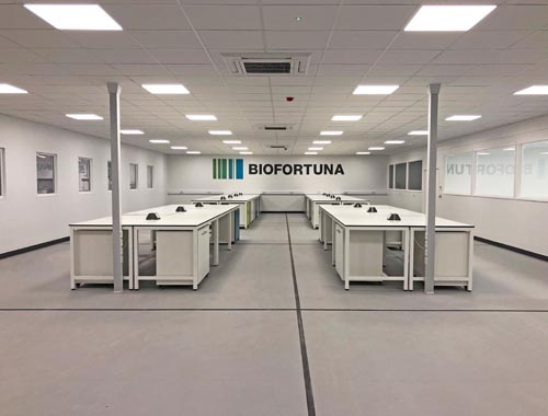 laboratory construction biofortuna central lab