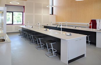 school science furniture for charterhouse