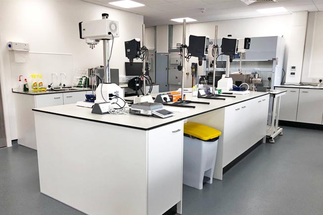 acadian seaplants furniture for formulation laboratory