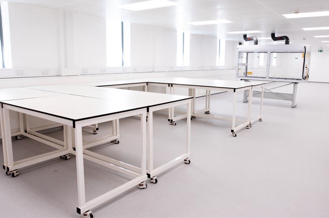 mobile laboratory furniture supplied by klick laboratories