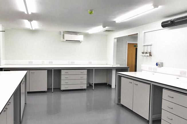 specialist lab furniture supplier - klick laboratories