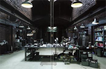 Q Division lab from James Bond