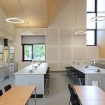 architectural details in charterhouse school laboratory