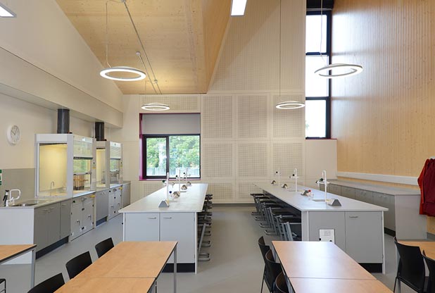 charterhouse school laboratory showing architectural details