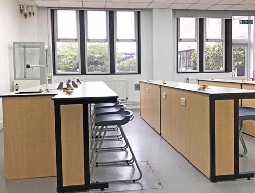 science laboratory refurbishment at king edward V1 college