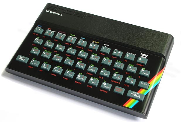 sinclair zx spectrum computer for use in schools