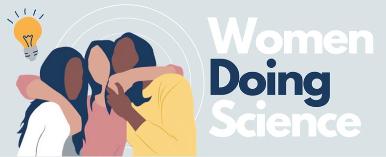 women doing science image