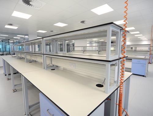 lab furniture design for discovery park kent
