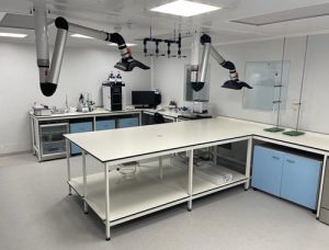 specialist lab furniture installation for cannapharma ltd