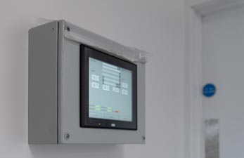 laboratory fitout HVAC control panel
