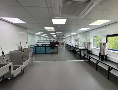 lab fit out for bevie