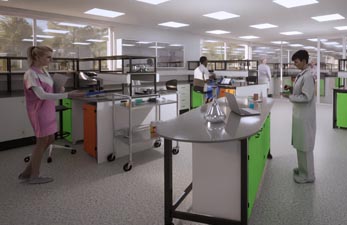 lab design and fit out