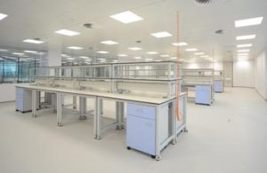 open-plan laboratory design for teamwork