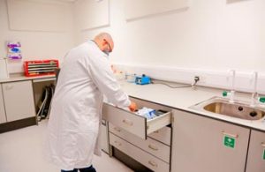 lab storage for science park