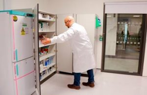 science park laboratory storage solution