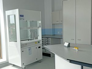 science lab mobile fume cupboard