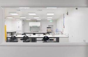 lab construction - hvac installation