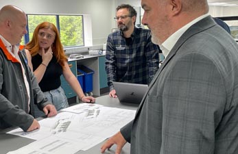 laboratory user fit out meeting
