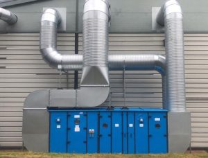 external hvac for lab fitout