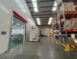 warehouse and lab fit out