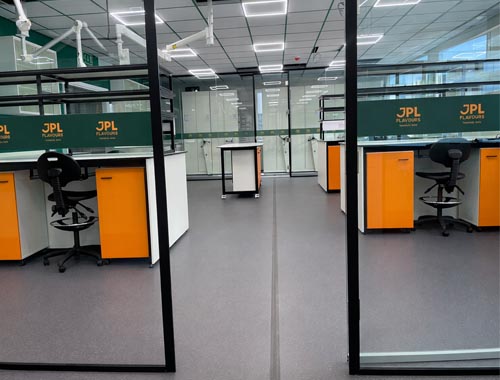 laboratory fit out jpl flavours