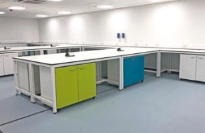 modular mobile laboratory cabinet design