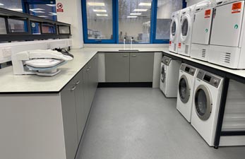 fitout of laboratory testing area