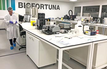 completed lab construction project liverpool